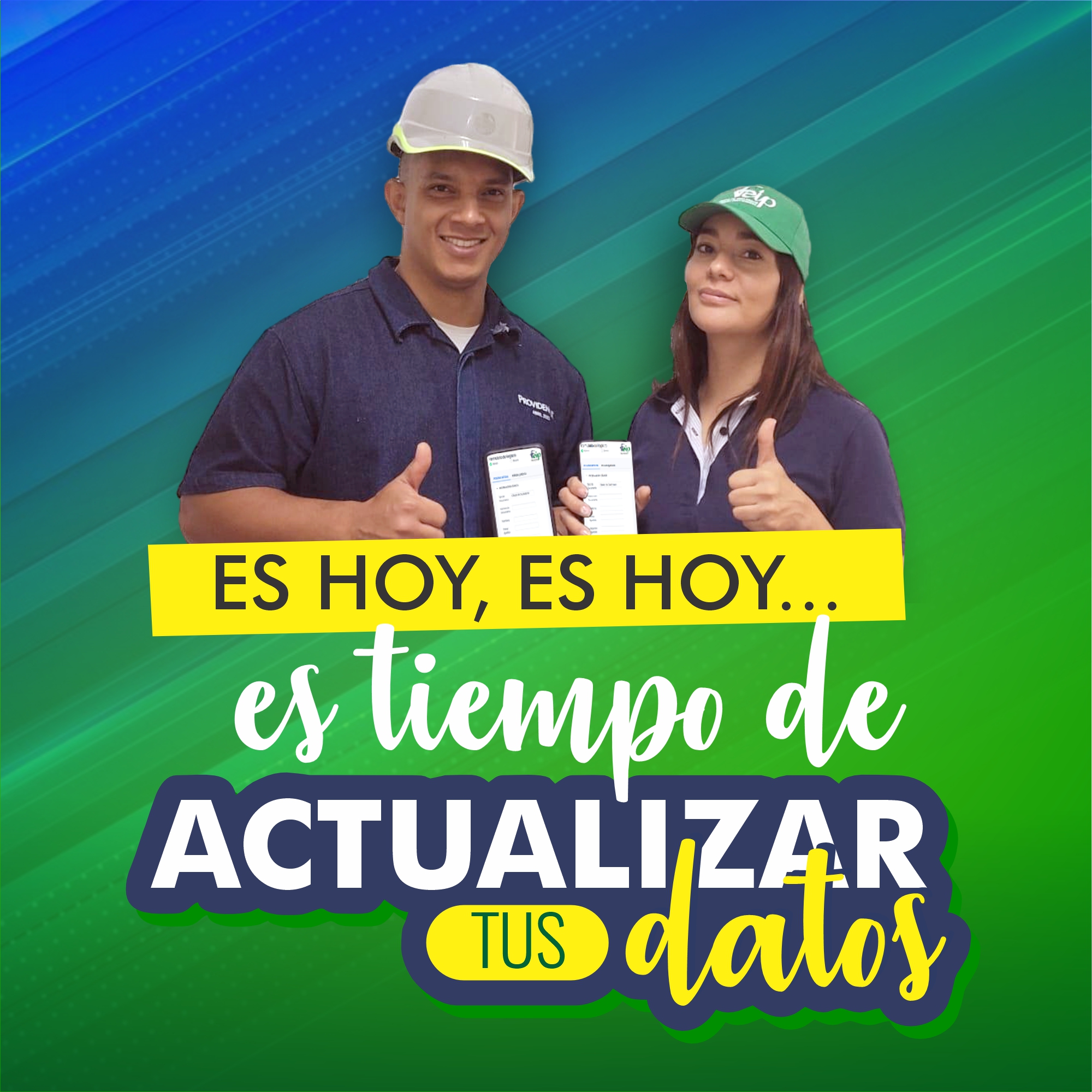 Actualice sus datos